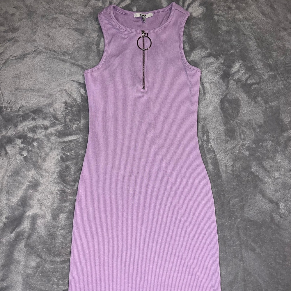 Purple Mini Dress